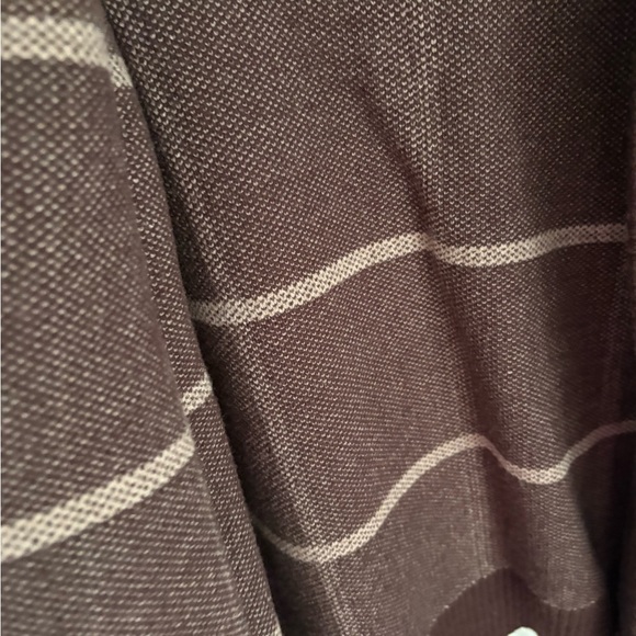 Industry Chocolate Brown Windowpane Button-Front Cardigan - Picture 3 of 7